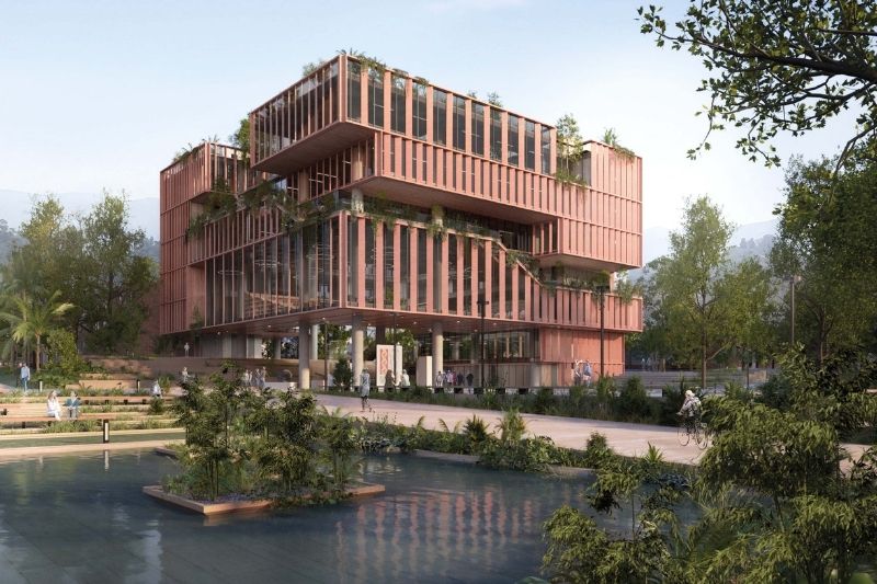 UdeMedellín anuncia firma ganadora que construirá el edificio para la innovación, la tecnología y el conocimiento.